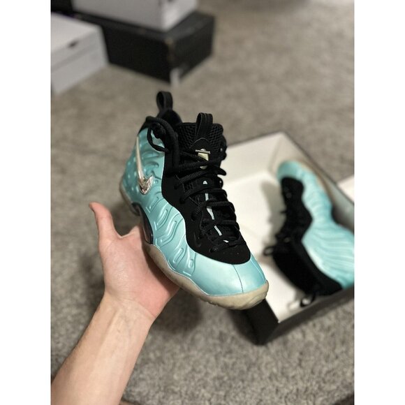 Nike Air Foamposite Pro Island Green 2017 Size 6.5 - Picture 2 of 3